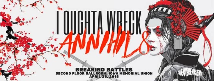 I Oughta Wreck: ANNiHIL8 2018 poster
