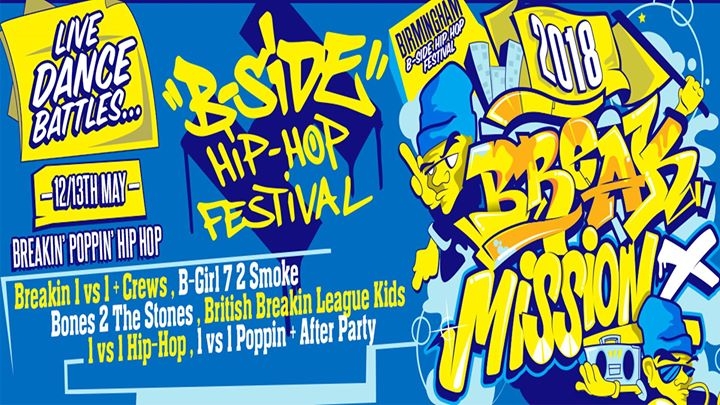 BreaK Mission X British Breaking League 2018 poster