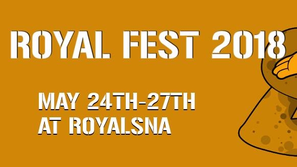 Royalfest 2018 poster