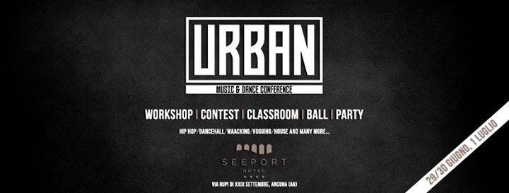 URBAN Music & Dance Conference 2018 poster