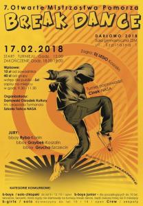 Otwarte Mistrzostwa Pomorza BreakDance 2018