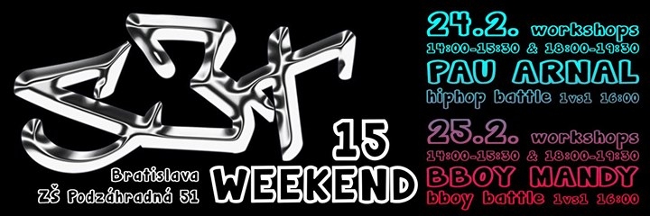 Workshops PAU ARNAL & BBOY MANDY poster