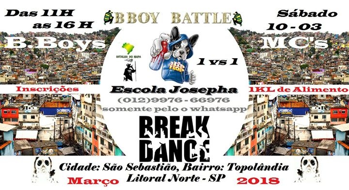 B.Boy Battle Mundial 2018 poster