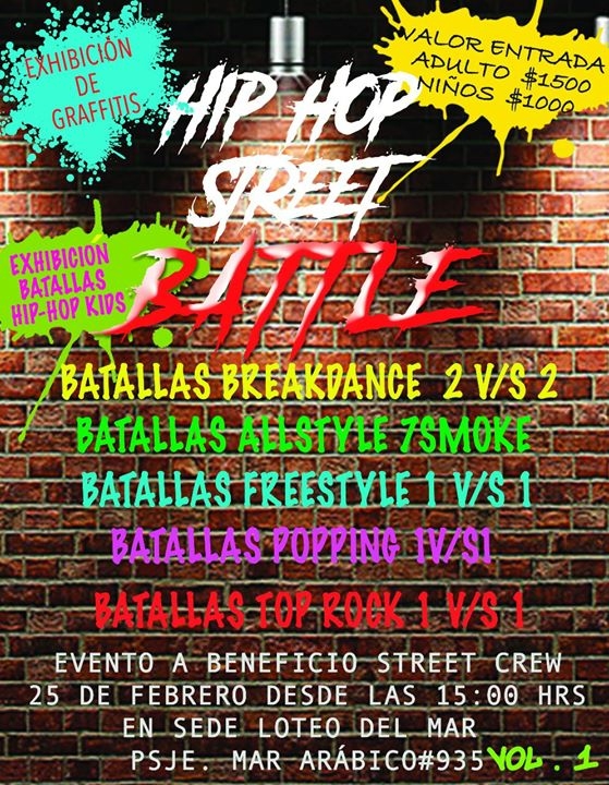 HipHop Street Battle1 poster