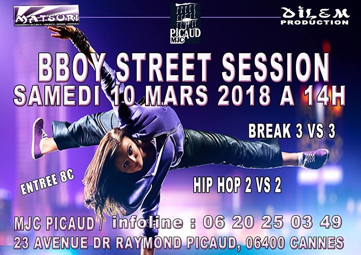 BBOY Street Session 2018 poster
