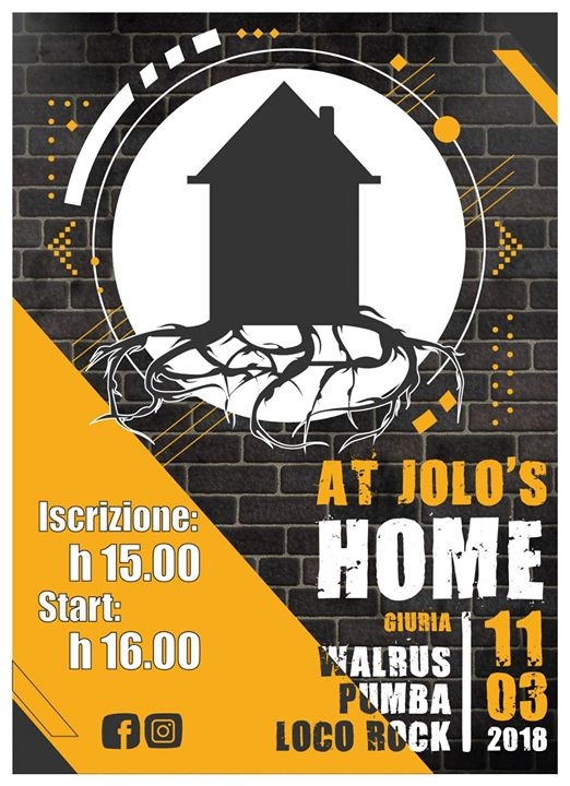 AT Jolo's HOME 2018 poster