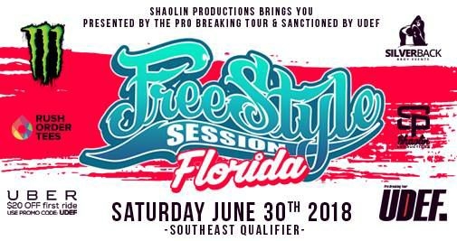 Freestyle Session Florida: Southeast Qualifier 2018 poster
