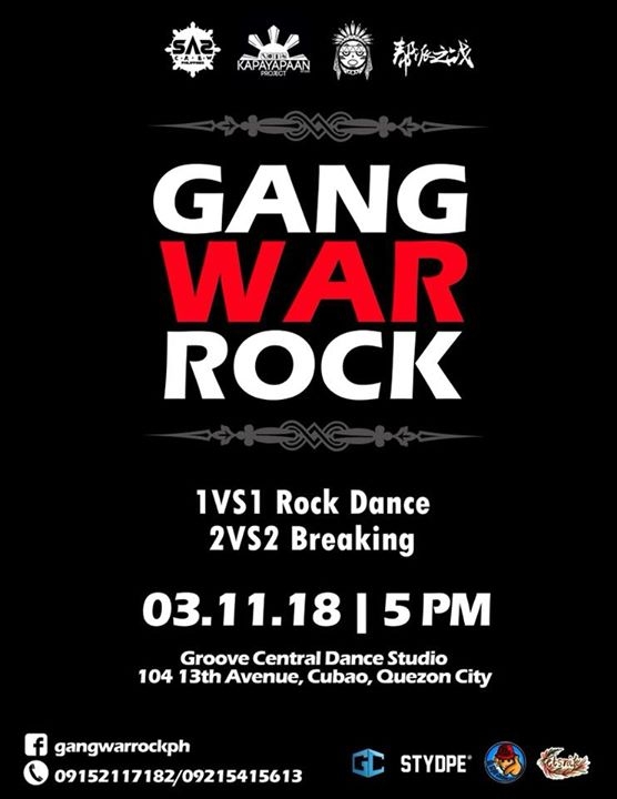 Gang War Rock 2018 poster