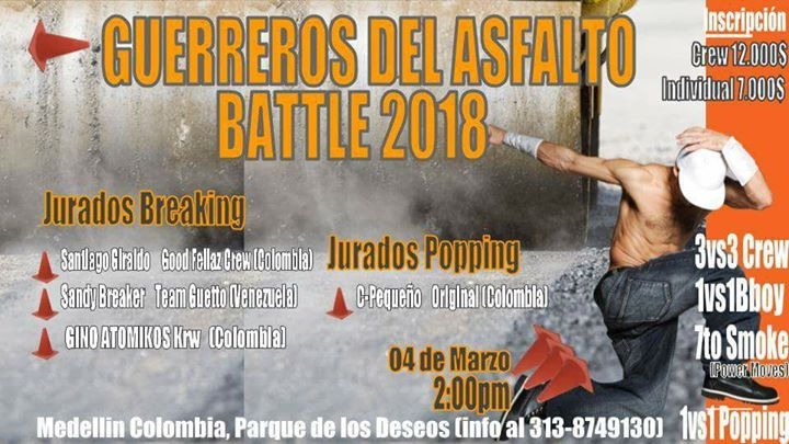Guerreros Del Asflato 2018 poster