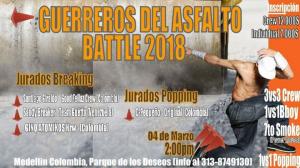Guerreros Del Asflato 2018