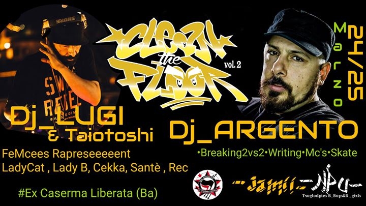 CLEAN the FLOOR 2 poster