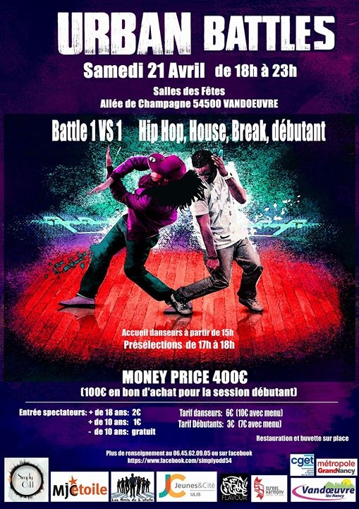 Urban Battles 2018 poster