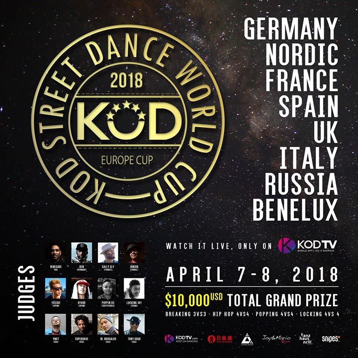 KOD Europe 2018 poster