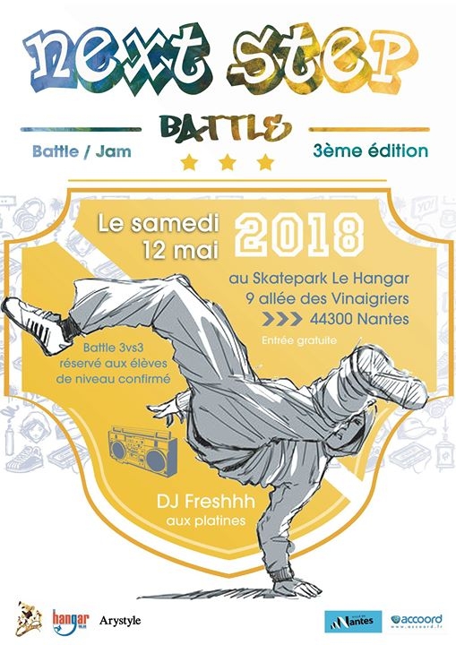 Next Step Battle & Jam 2018 poster