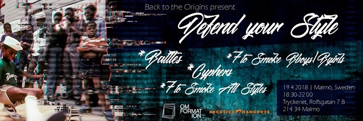 Defend your Style 2018 poster