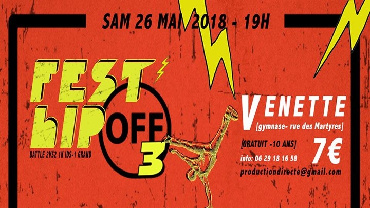 Fest Hip Off 2018 poster