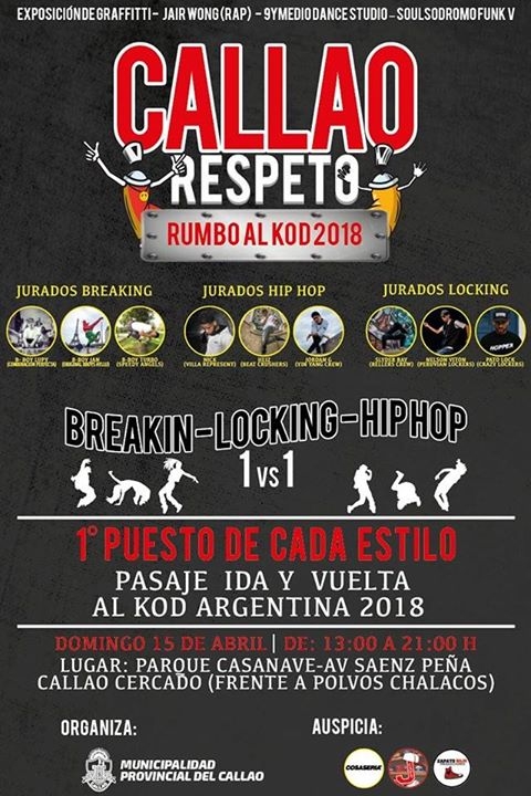 Callao Respeto 2018 poster