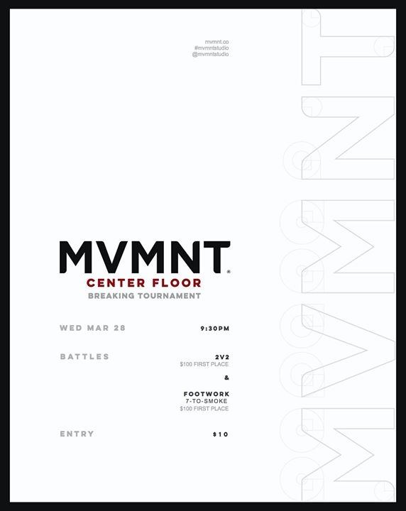 Center Floor 2018c poster