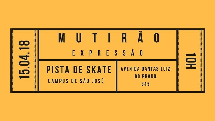 Mutirão Expressão 2018 poster