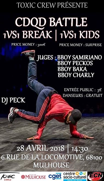 CDQD Battle 2018 poster