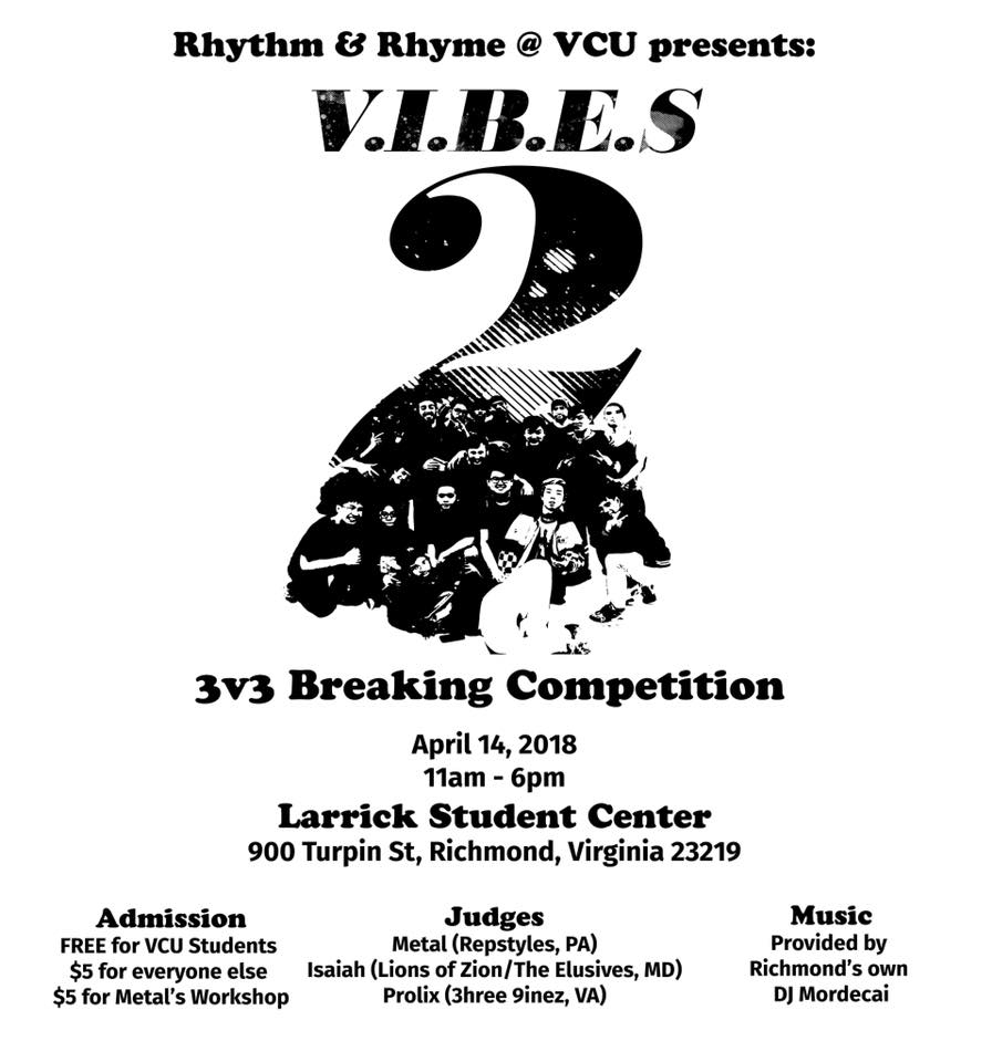 V.I.B.E.S. 2018 poster
