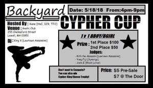 Back Yard Cypher Cup 2018