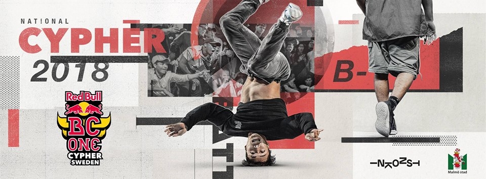 Red Bull BC One Sweden Cypher 2018 poster
