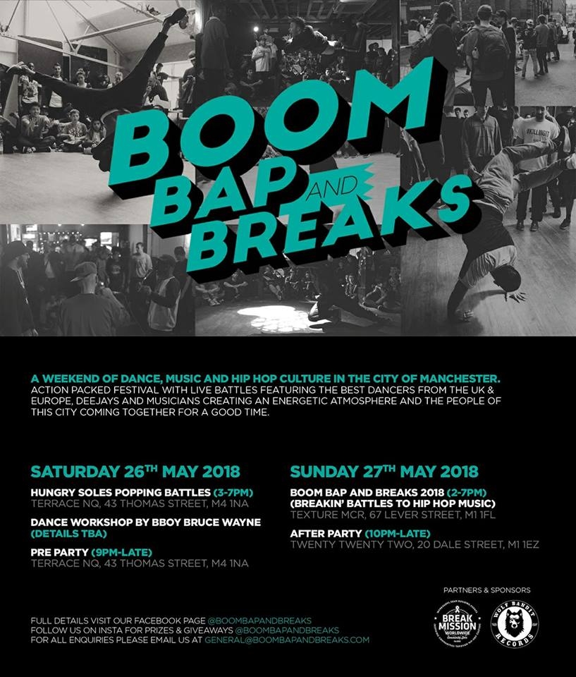 Boom Bap And Breaks 2018 poster