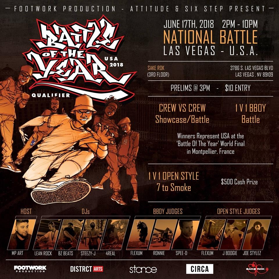 Battle of the Year USA 2018 poster
