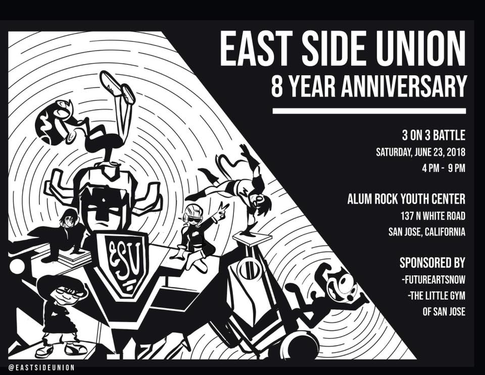 ESU Jam - 8th Anniversary 2018 poster