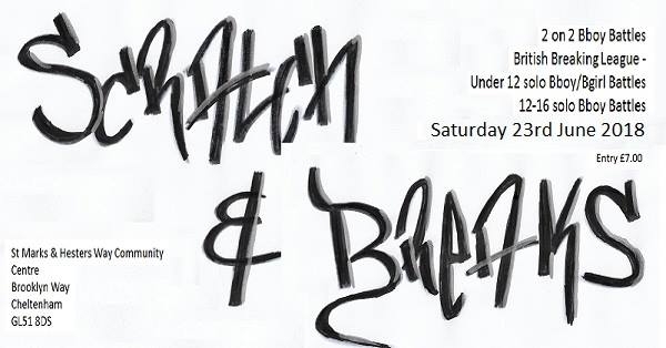 Scratch & Breaks 2018 poster