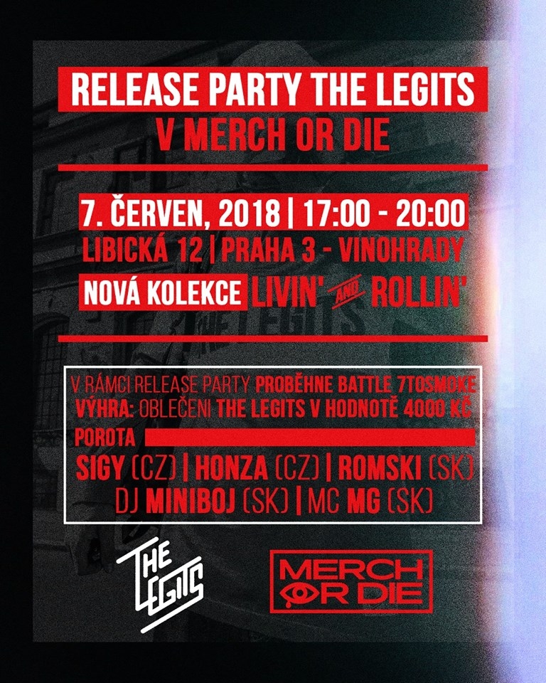 The Legits Release Party 2018 poster