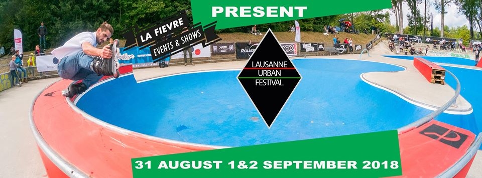 Lausanne Urban Festival 2018 poster