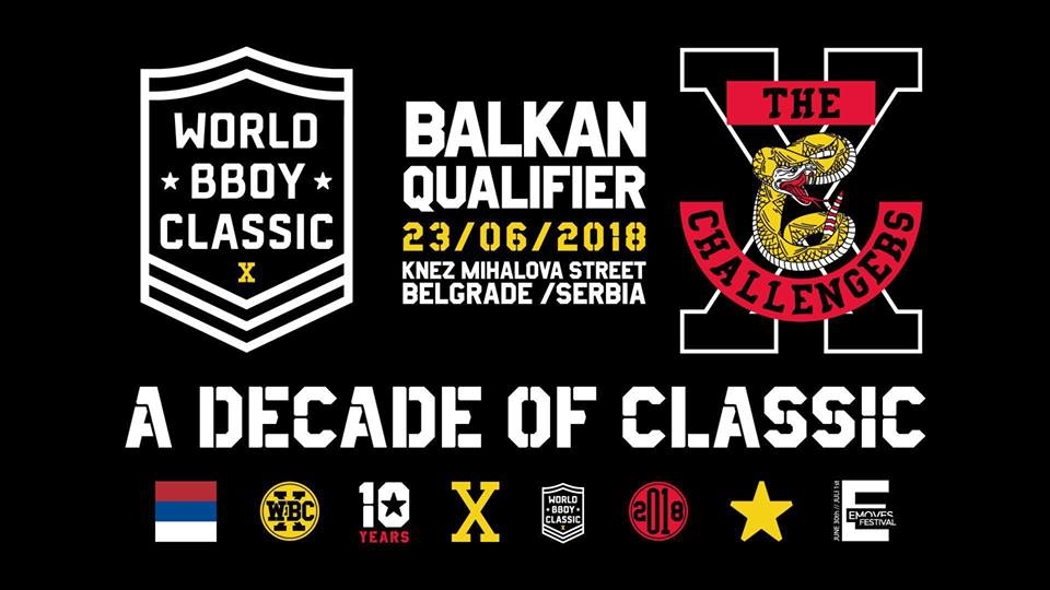World Bboy Classic Balkan 2018 poster