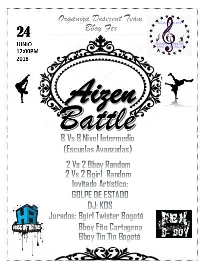 Aizen Battle 2018 poster