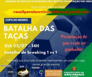 Copa Do Mundo Batalhas Das Tacas 2018