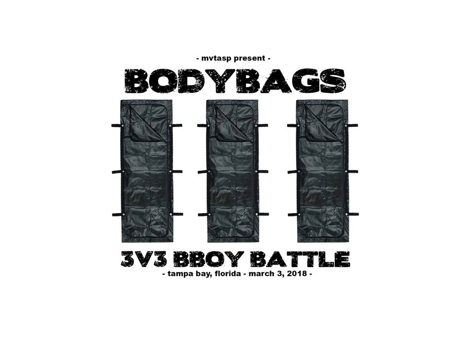 BodyBags BBOY Battle Tampa 2018 poster
