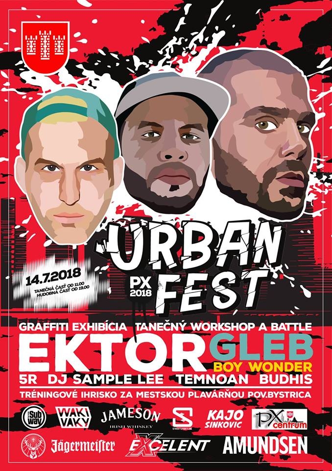 PX Urban Fest 2018 poster