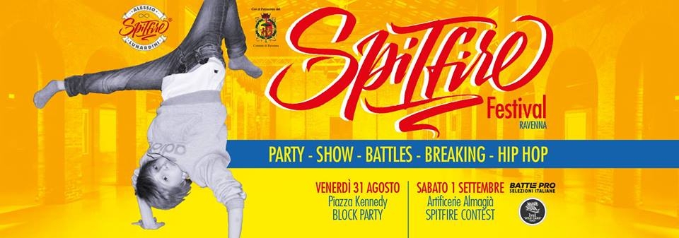 Spitfire Festival 2018 poster