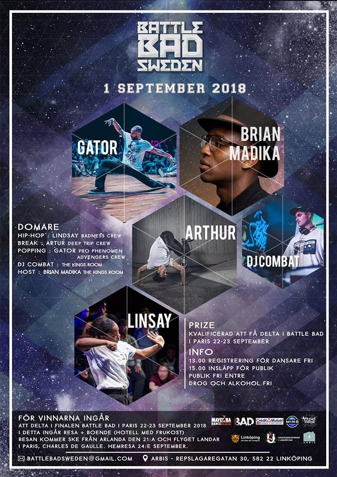 Battle Bad Sweden 2018 poster