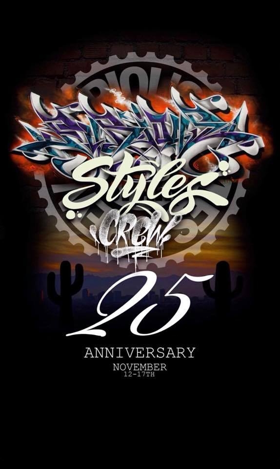 Furious Styles Crew 25year Anniversary Festival 2018 poster