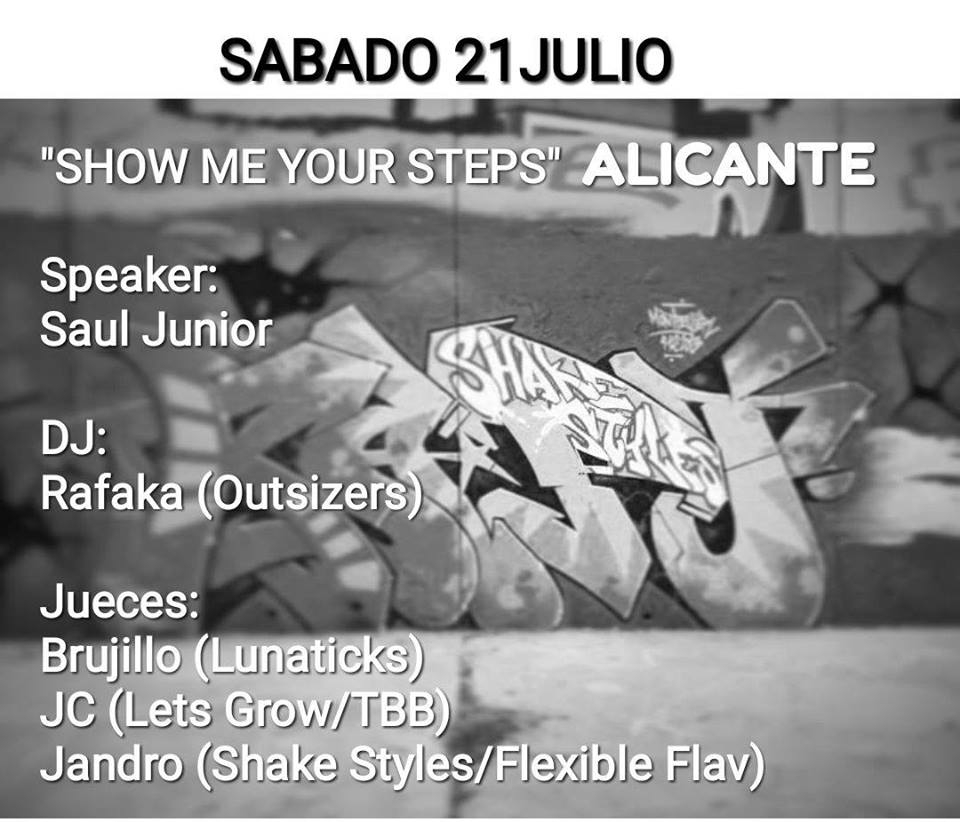 Show Me Your Steps 2018 poster