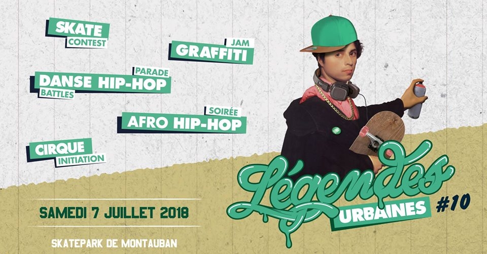 Festival Legendes Urbaines 2018 poster