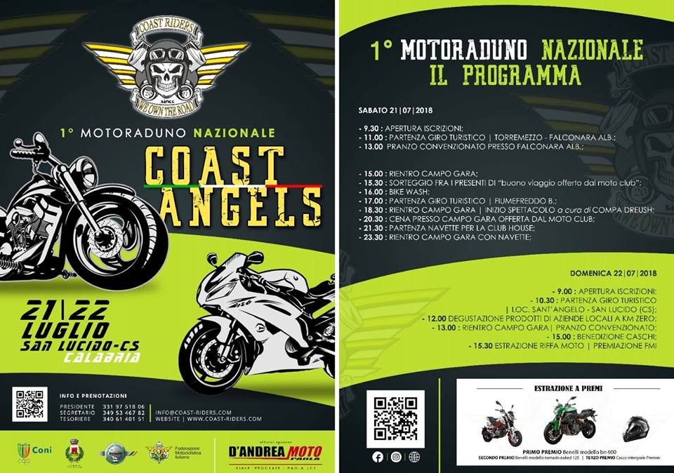 Calabreaking Cosat Riders 2018 poster
