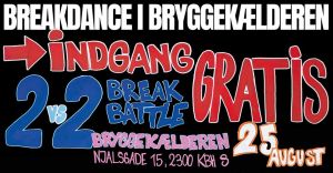 Breakdance In The Bryggekaelderen 2018