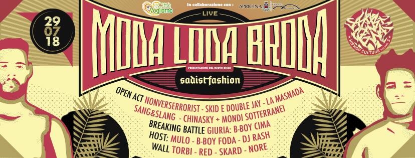 Apricena Hip-Hop Culture 2018 poster