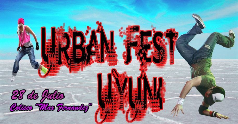 Urban Fest Uyuni 2018 poster