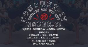 Conquer It Under 21 Breakin And Hiphop 2018