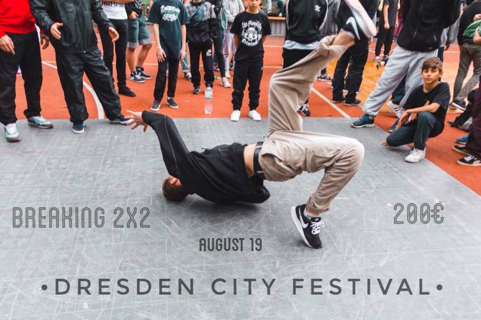 Dresden City Festival Breaking Battle 2018 poster