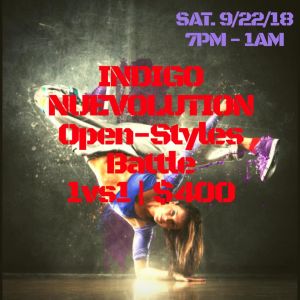 Indigo Nuevolution Open-Styles Battle 2018